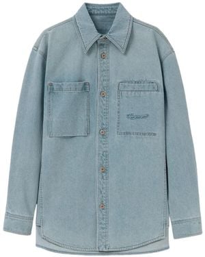 WOOYOUNGMI Denim Shirt - Blue