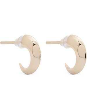 Shaun Leane Cat Claw Hoop Earrings - White