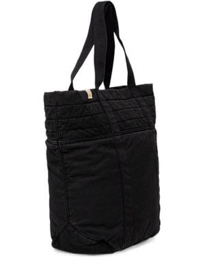 Visvim Quilted Tote Bag - Black