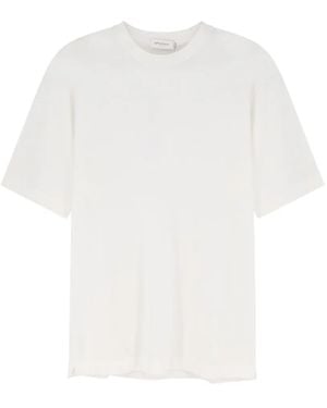 Bramani Cashmere Crew-Neck T-Shirt - White