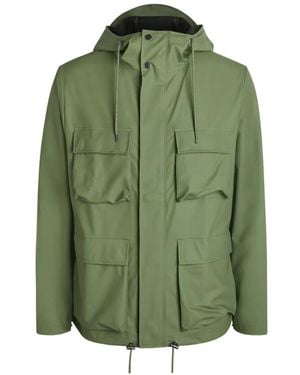 Rains Veste À Poches Cargo - Green