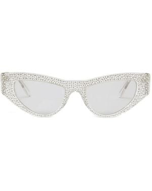 Pinko Gafas De Sol Con Montura Cat Eye - Blanco