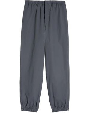 Jil Sander Elasticated-Hem Trousers - Grey