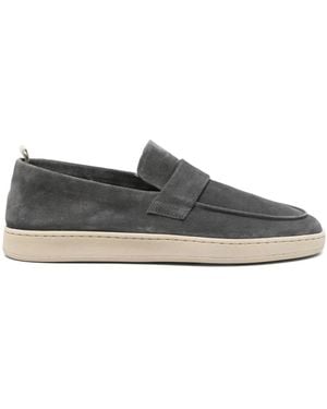 Officine Creative Suede Loafers - Grey
