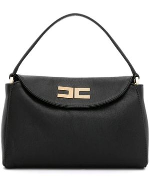 Elisabetta Franchi Small Avenue Tote Bag - Black