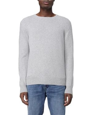 XC Crew-Neck Knitted Sweater - Grey