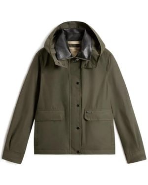 Woolrich Dundee Superwax Jacket - Green