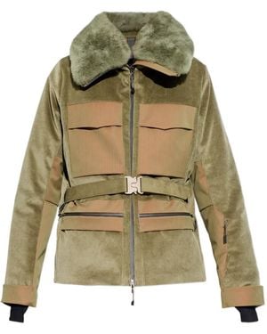 Sease Giacca Altai Field Con Cintura - Verde