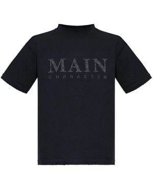 Balenciaga Graphic-print T-shirt - ブラック