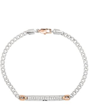 Zancan 18Kt Witgouden Armband