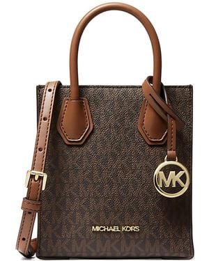 Michael Kors Kleine Mercer Shopper - Bruin