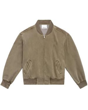 Isabel Marant Marty Bomber Jacket - Natural