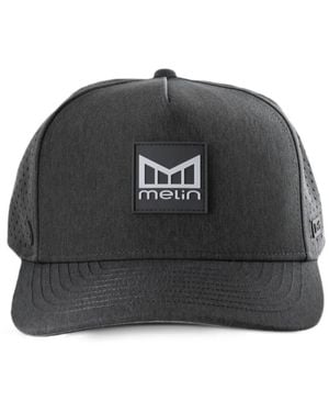 Melin Odysea Stacked Hydro Logo-Patch Cap - Black