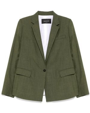 Fabiana Filippi Single-Breasted Blazer - Green