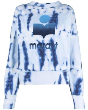 Isabel Marant Sweat à imprimé tie dye - Bleu