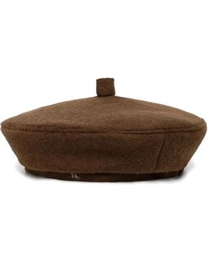 Ruslan Baginskiy Cotton Beret - Brown