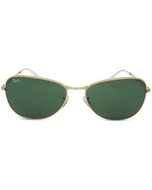 Ray-Ban Pilot-Frame Sunglasses - Green