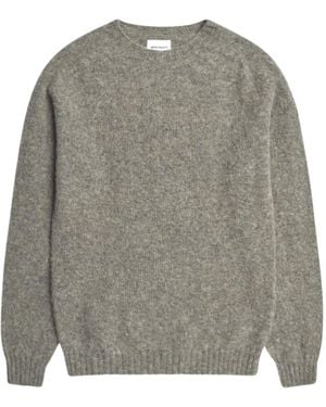 Norse Projects Jersey con cuello redondo - Gris