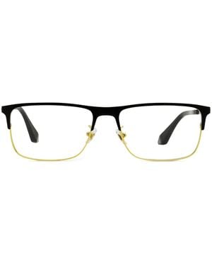 Longines Lunettes De Vue À Monture Rectangulaire - Noir