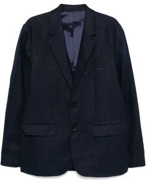 Michael Kors Linen Blazer - Blue