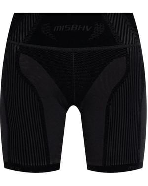 MISBHV Stretch-Design Shorts - Black