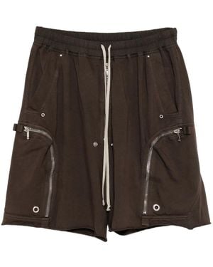 Rick Owens アイレットトリム ショートパンツ - ブラウン