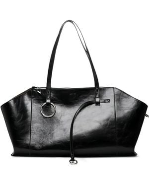 Dienèe Bolso shopper de piel - Negro