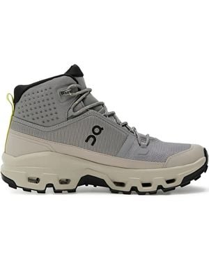On Shoes Cloudrock Mid Wp Hiking-Sneakers - Braun