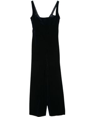 Galvan London Wide Jumpsuit - Black