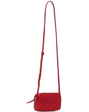 Marc O' Polo Xs Adjustable-Strap Cross Body Bag - Red