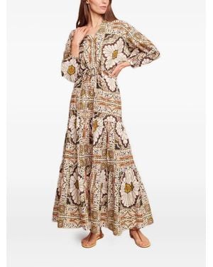 Cara Cara Melanie Maxi Skirt - White