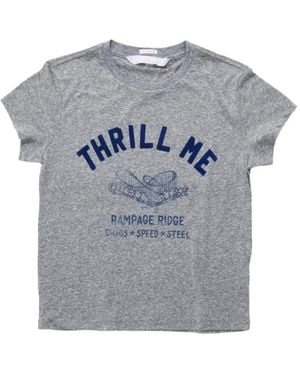 Mother Camiseta The Boxy Goodie Goodie - Gris