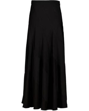 Zimmermann Bias-Cut Midi Skirt - Black
