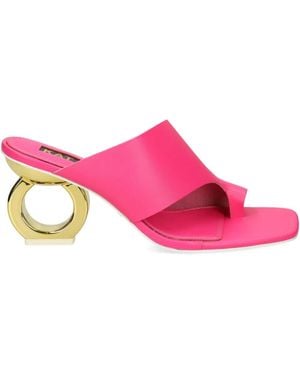 Kat Maconie 75Mm Sigrid Ring-Heel Sandals - Pink