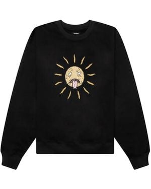 NAHMIAS Sweater Met Grafische Print - Zwart