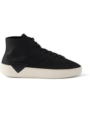 Prada High-Top-Sneakers Aus Re-Nylon - Schwarz