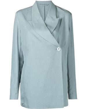 Remain Single-Breasted Tailored Blazer - Blue