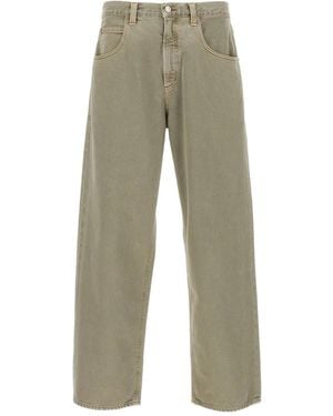 Agolde Faded Five-Pocket Jeans - Green