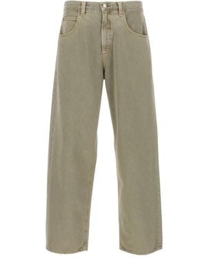 Agolde Faded Five-Pocket Jeans - Green
