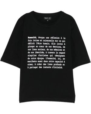 agnès b. Brando T-Shirt - Black