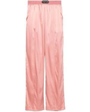 Tom Ford Satin Pants - Pink