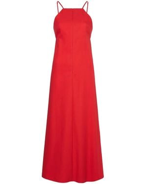 Proenza Schouler Cut-Out Detailing Sleeveless Dress - Red