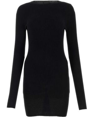 Balenciaga リブドレス - ブラック