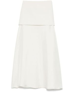 Rohe Silk Maxi Skirt - White