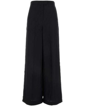 Fendi Broek Met Jacquard - Blauw