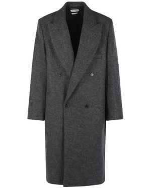 JW Anderson Double-Breasted Wool Coat - Grey