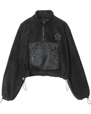 Cecilie Bahnsen Bastian Flower Jacket - Black