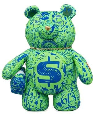 Sprayground Money Bear Backpack - Green