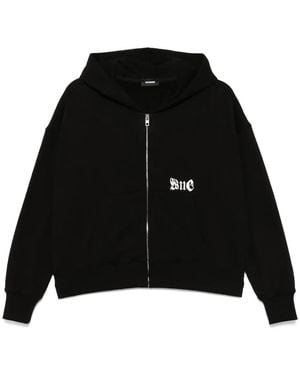 we11done ジップアップ パーカー - ブラック