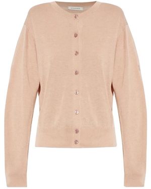 By Malene Birger Geknöpfter Cardigan - Weiß